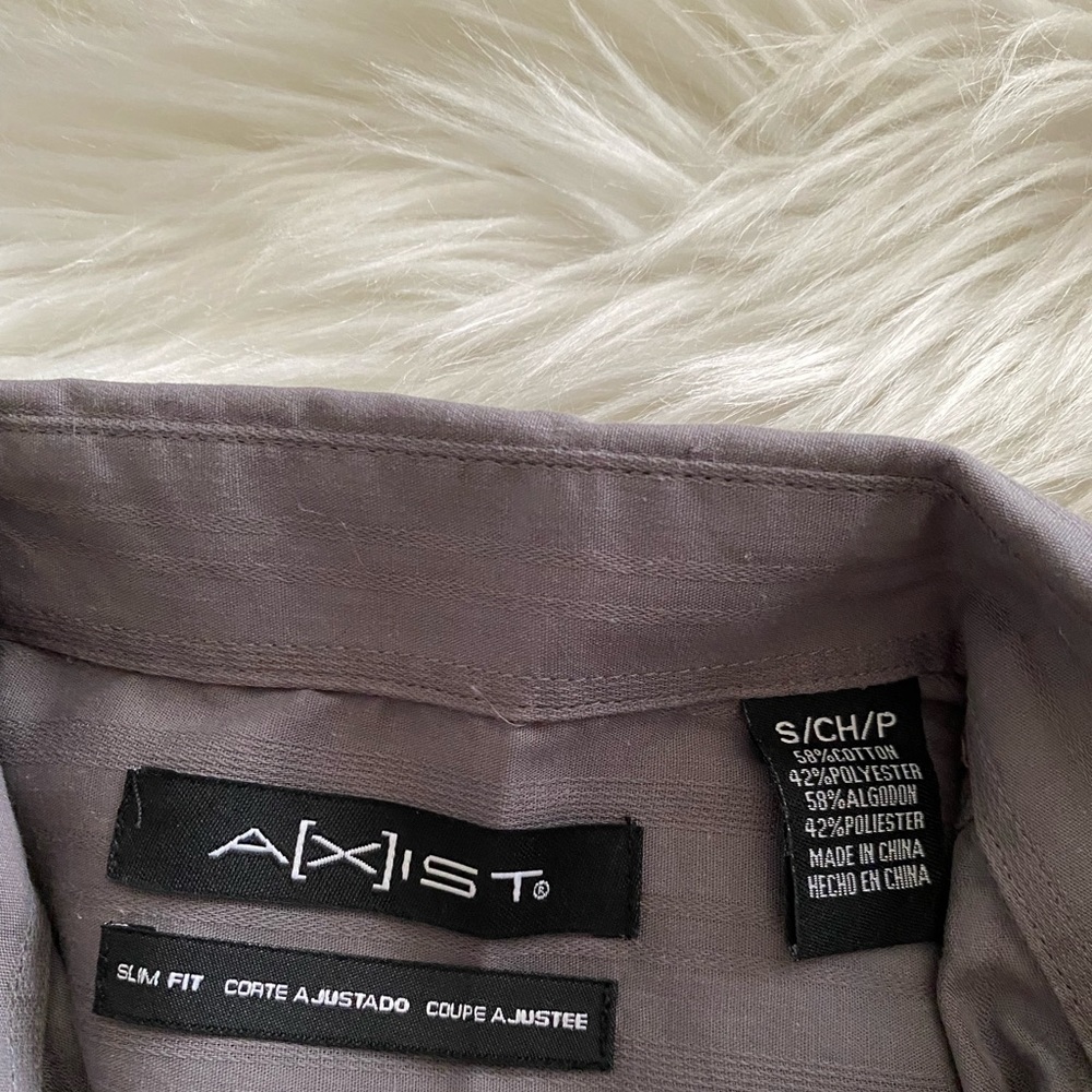 Gray Button Down - Picture 4 of 4